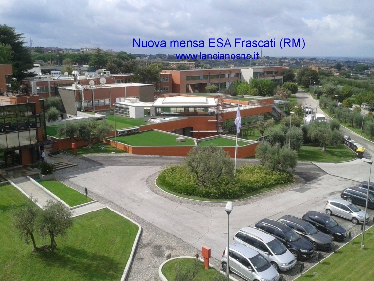 nuova mensa esa Frascati RM